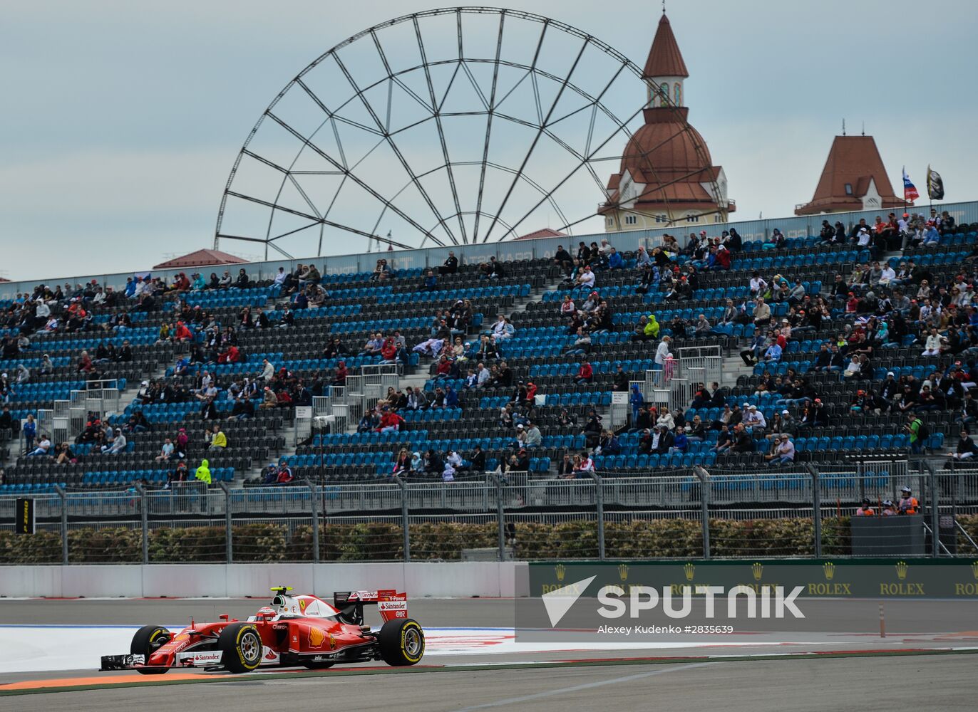 2016 Formula 1 Russian Grand Prix. Practice three