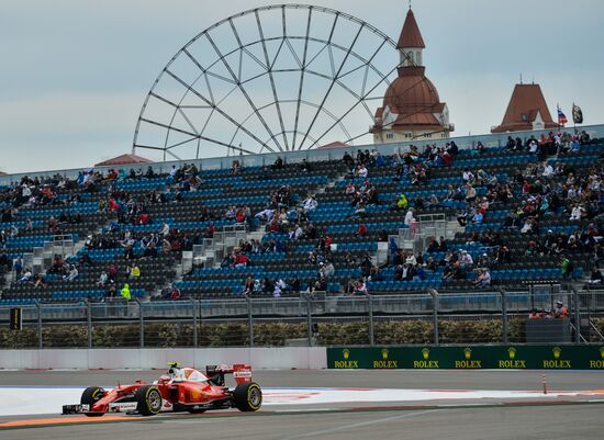 2016 Formula 1 Russian Grand Prix. Practice three
