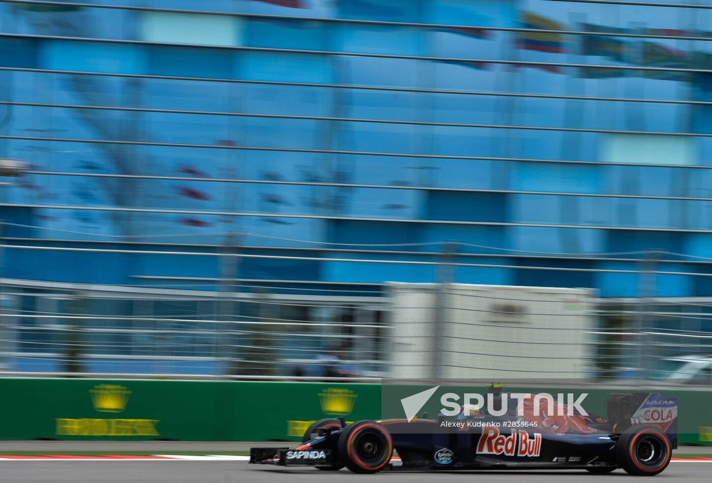 2016 Formula 1 Russian Grand Prix. Practice three