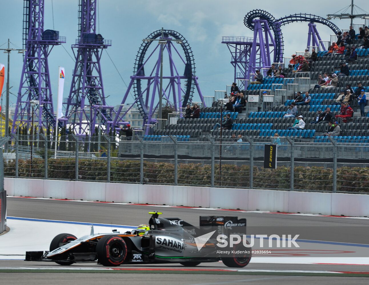 2016 Formula 1 Russian Grand Prix. Practice three
