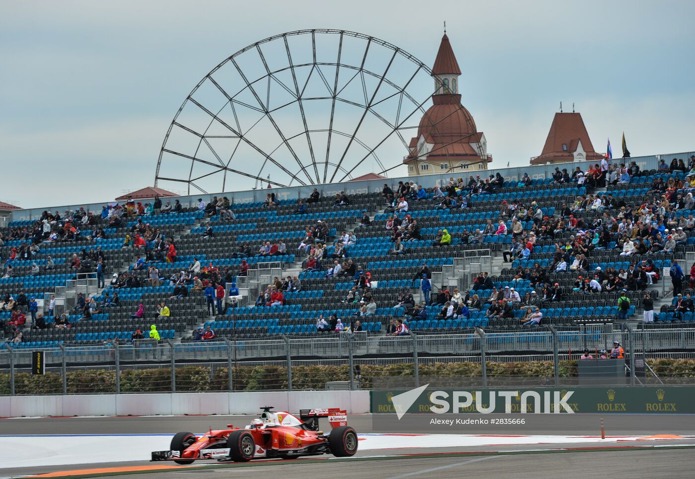 2016 Formula 1 Russian Grand Prix. Practice 3
