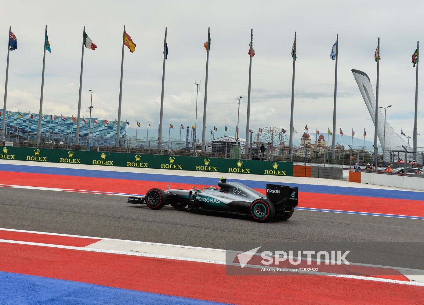 2016 Formula 1 Russian Grand Prix. Practice 3