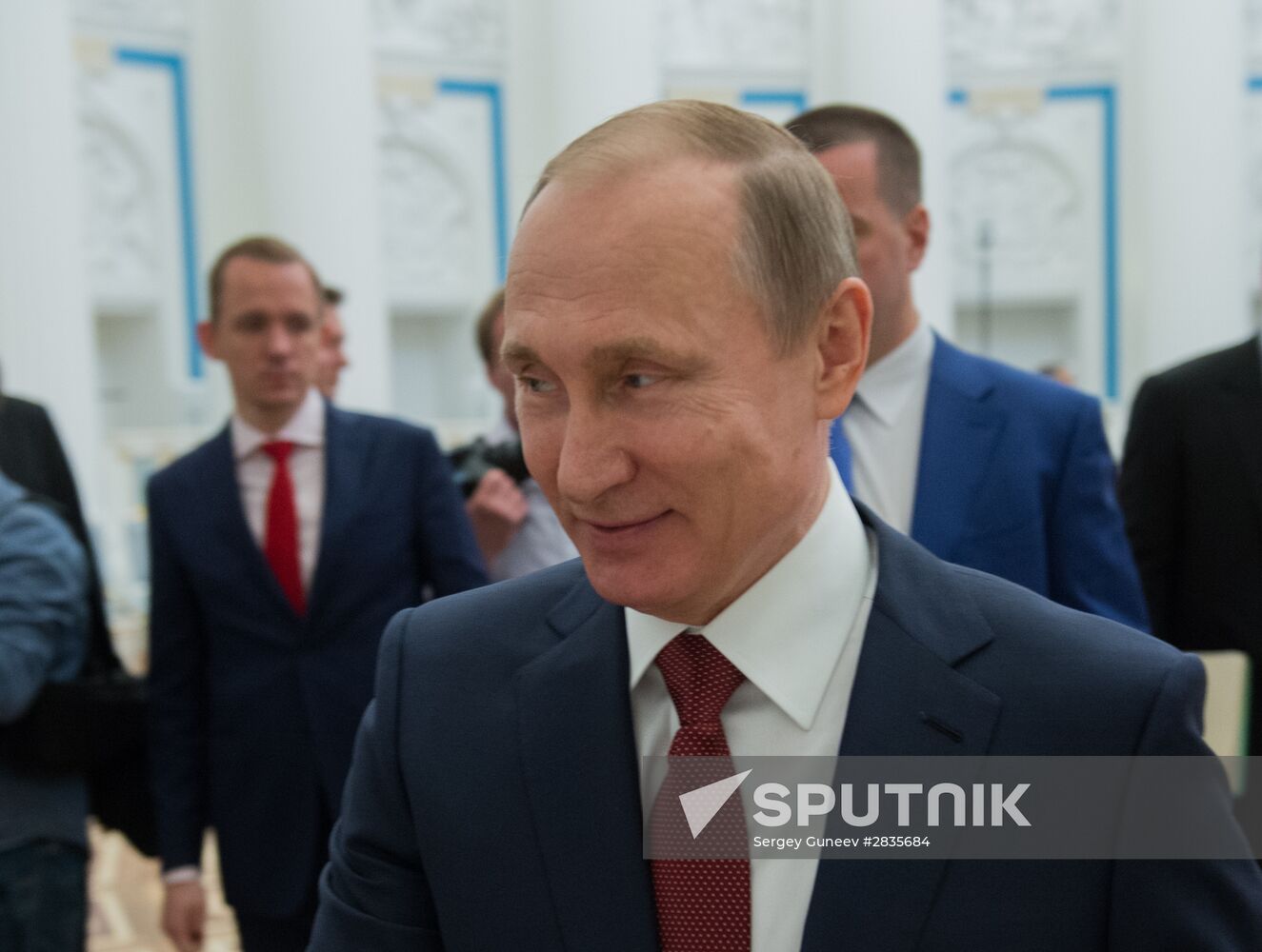 President Vladimir Putin presents Hero of Labor medals