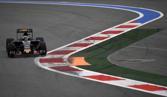 2016 Formula 1 Russian Grand Prix. Practice three