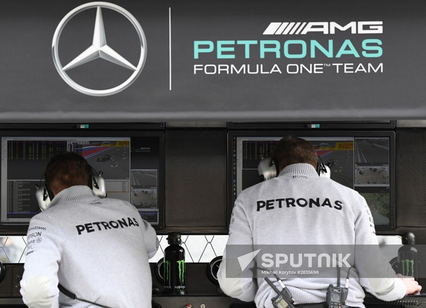 2016 Formula 1 Russian Grand Prix. Third practice session