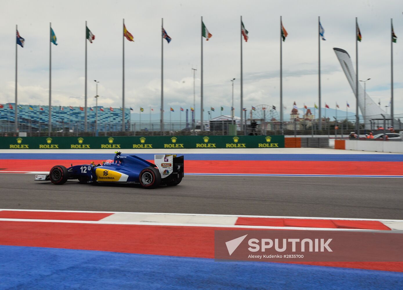 2016 Formula 1 Russian Grand Prix. Practice three