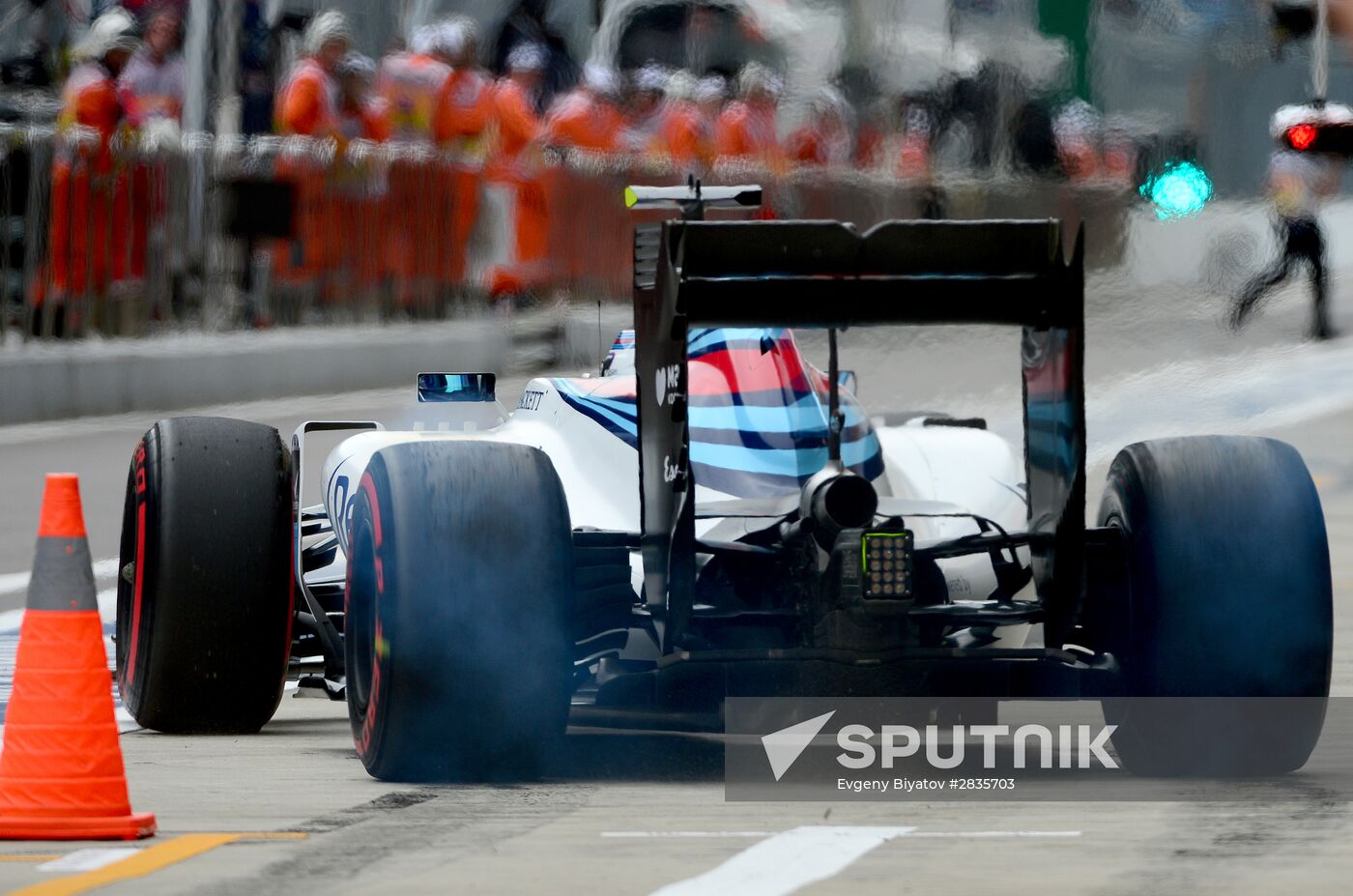 2016 Formula 1 Russian Grand Prix. Practice three