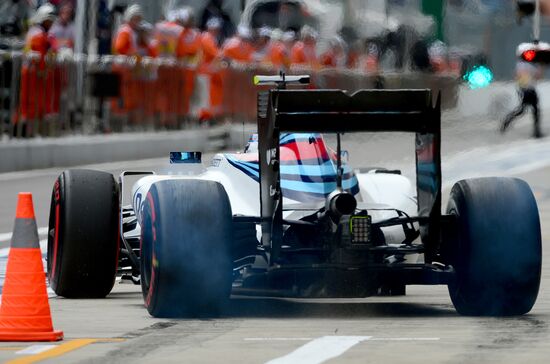 2016 Formula 1 Russian Grand Prix. Practice three