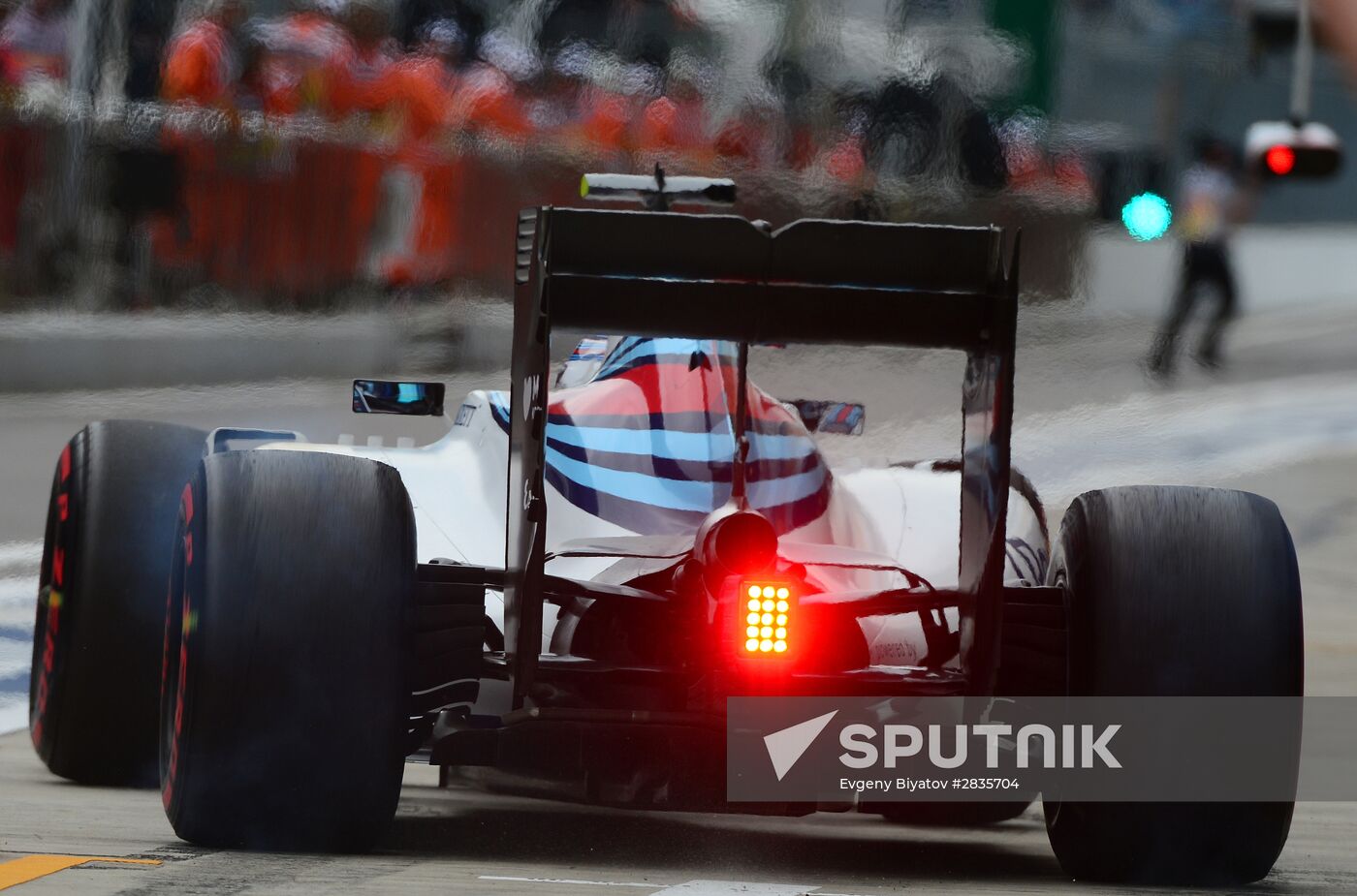 2016 Formula 1 Russian Grand Prix. Practice three