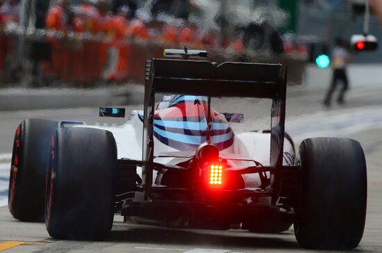 2016 Formula 1 Russian Grand Prix. Practice three