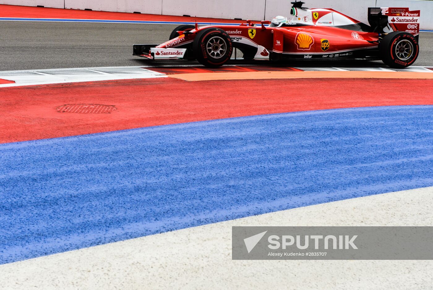2016 Formula 1 Russian Grand Prix. Practice 3