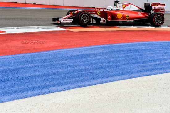 2016 Formula 1 Russian Grand Prix. Practice 3