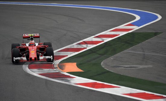 2016 Formula 1 Russian Grand Prix. Practice three