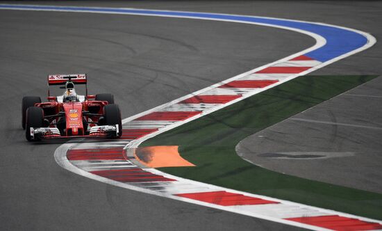 2016 Formula 1 Russian Grand Prix. Practice three