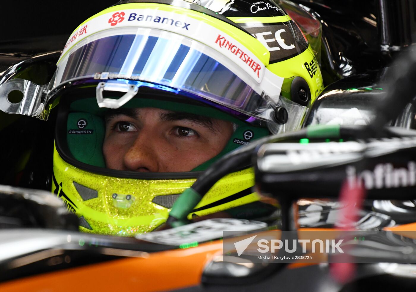 2016 Formula 1 Russian Grand Prix. Practice three