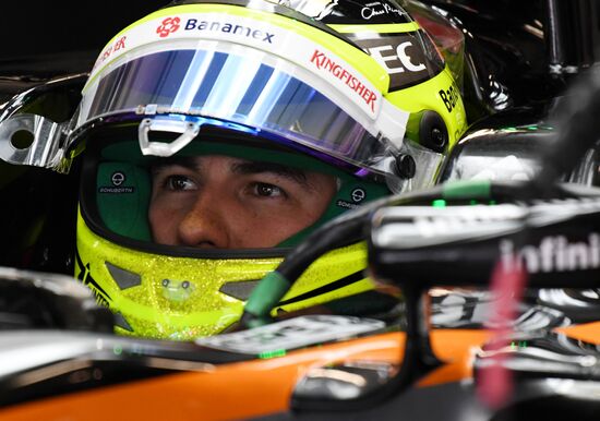 2016 Formula 1 Russian Grand Prix. Practice three