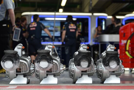 2016 Formula 1 Russian Grand Prix. Third practice session