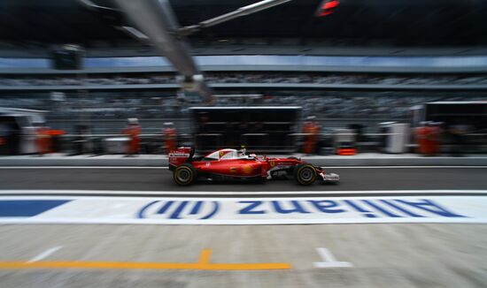 2016 Formula 1 Russian Grand Prix. Practice three