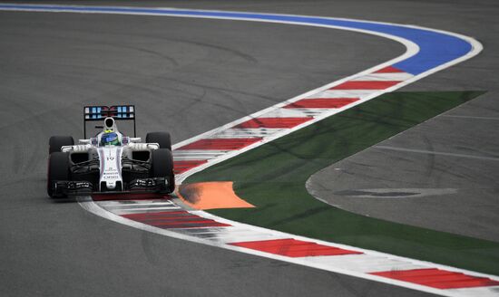 2016 Formula 1 Russian Grand Prix. Practice three