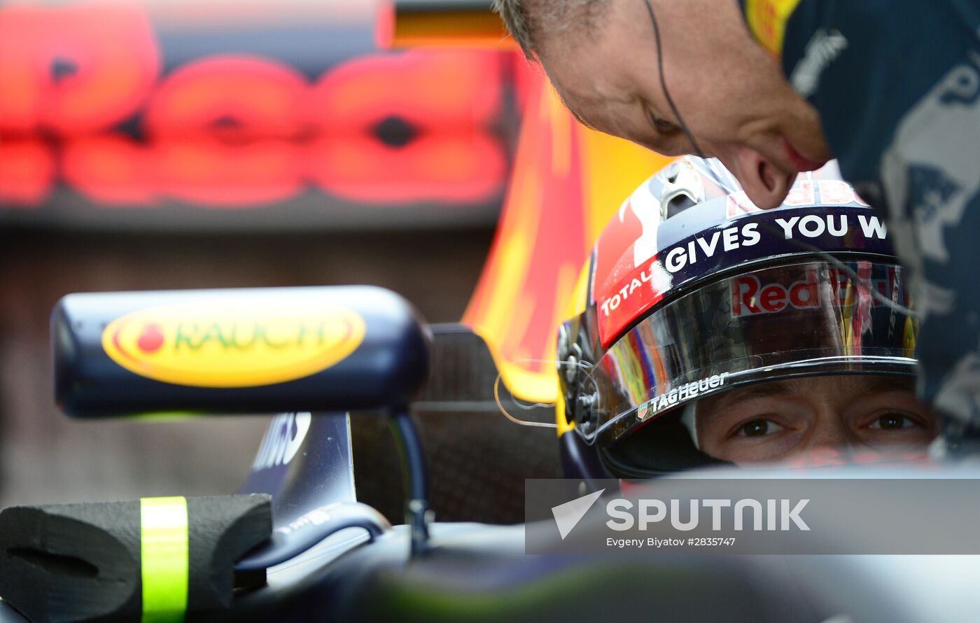 2016 Formula 1 Russian Grand Prix. Practice three