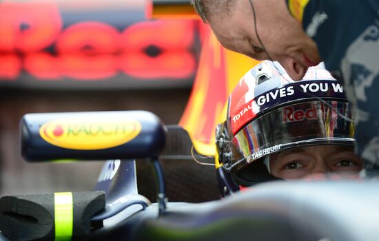 2016 Formula 1 Russian Grand Prix. Practice three