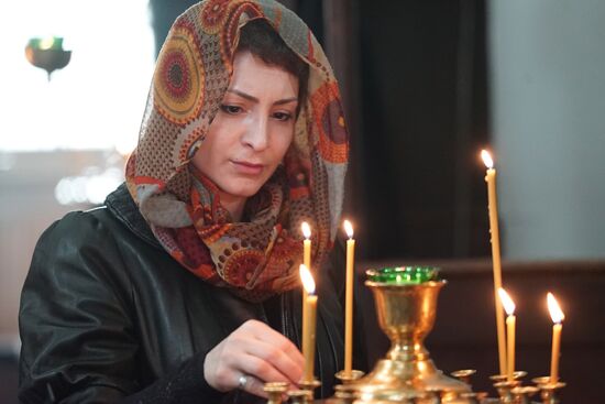 Festive Easter service in Berlin