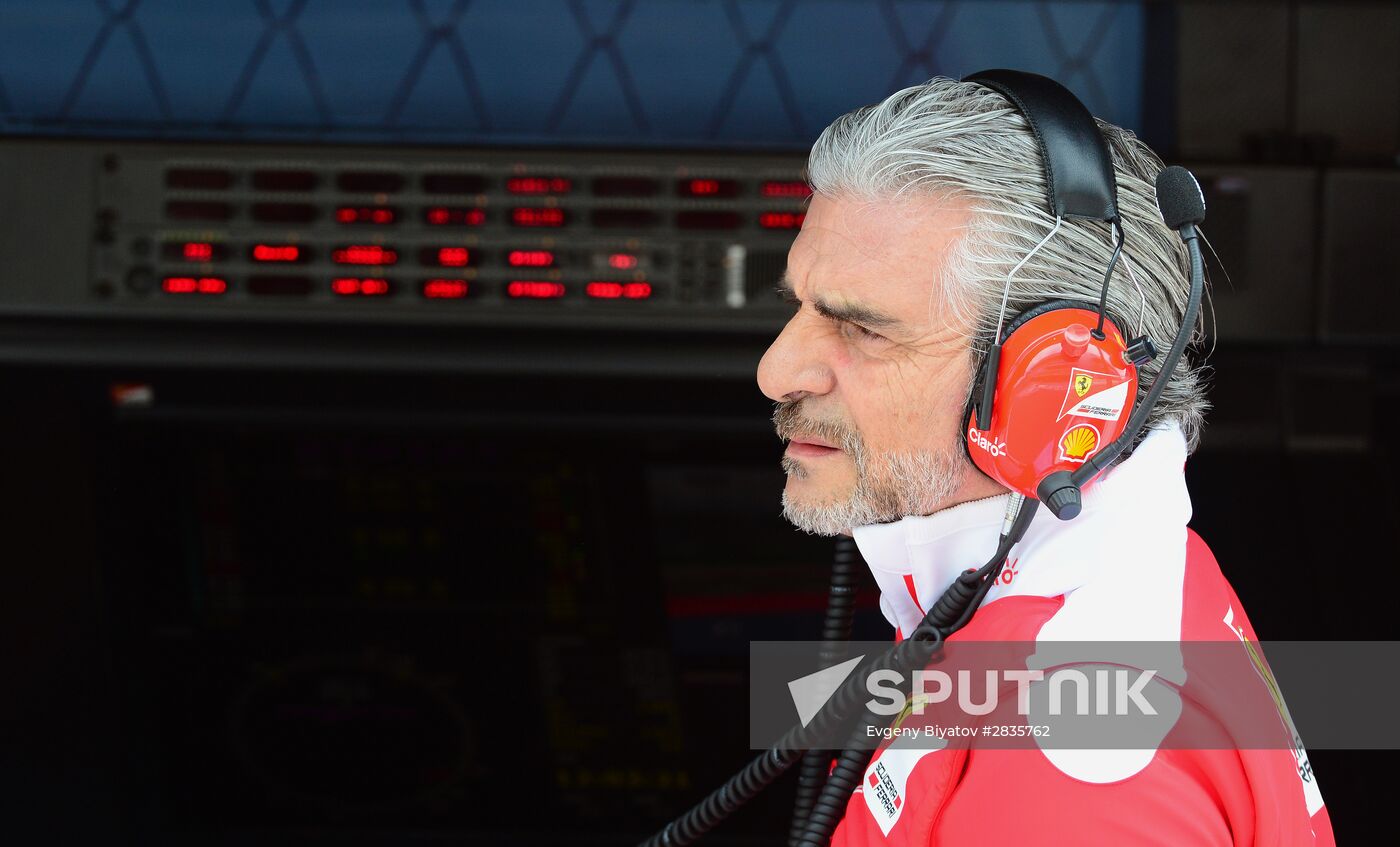 2016 Formula 1 Russian Grand Prix. Practice three