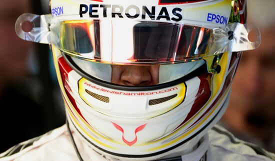 2016 Formula 1 Russian Grand Prix. Practice three