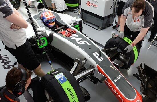 2016 Formula 1 Russian Grand Prix. Practice three