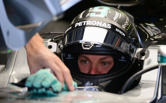 2016 Formula 1 Russian Grand Prix. Practice three