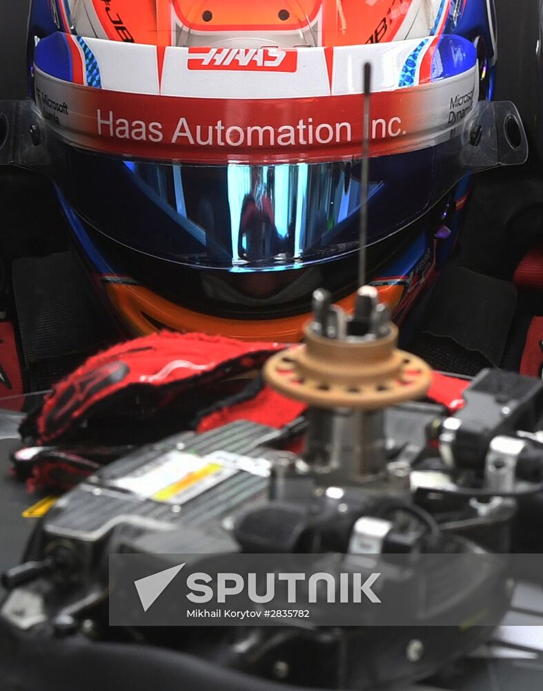 2016 Formula 1 Russian Grand Prix. Practice three