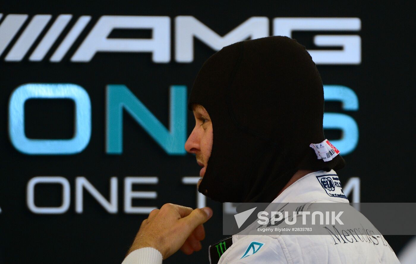 2016 Formula 1 Russian Grand Prix. Practice three