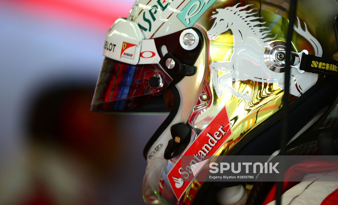 2016 Formula 1 Russian Grand Prix. Practice 3