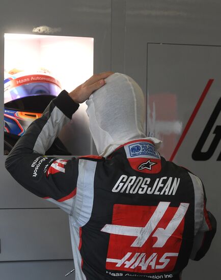 2016 Formula 1 Russian Grand Prix. Practice three