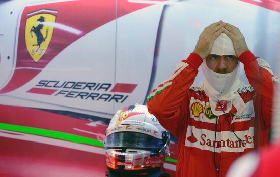 2016 Formula 1 Russian Grand Prix. Practice 3