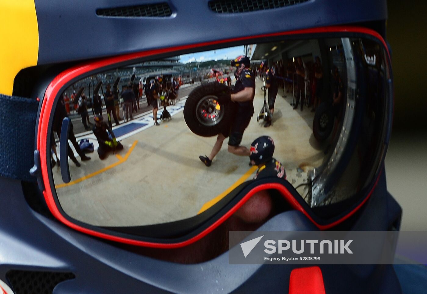 2016 Formula 1 Russian Grand Prix. Third practice session
