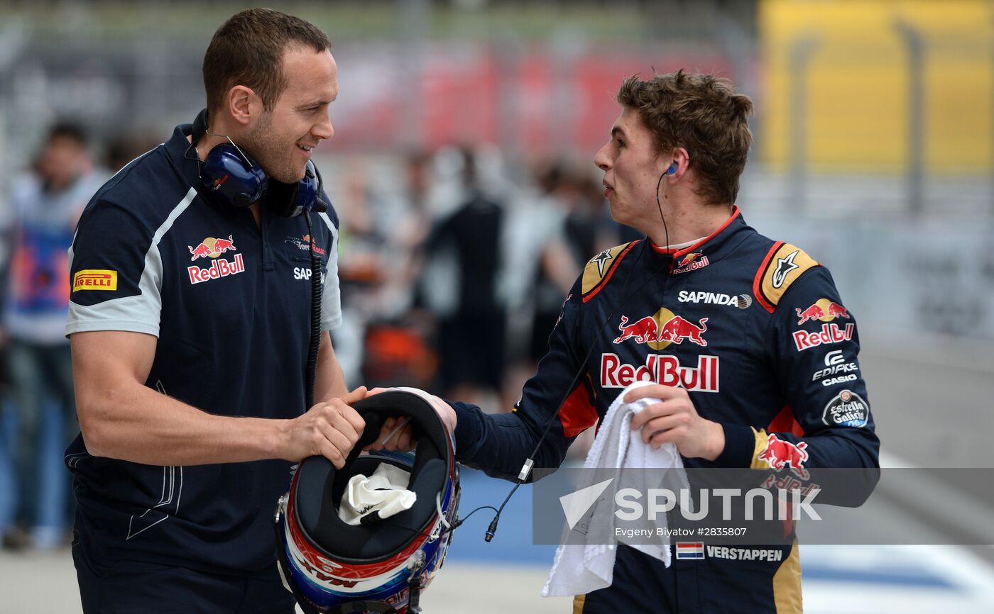 2016 Formula 1 Russian Grand Prix. Practice three