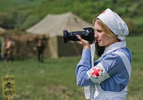 Liberation of Simferopol battles re-enacted
