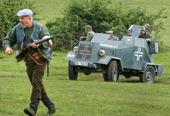 Liberation of Simferopol battles re-enacted