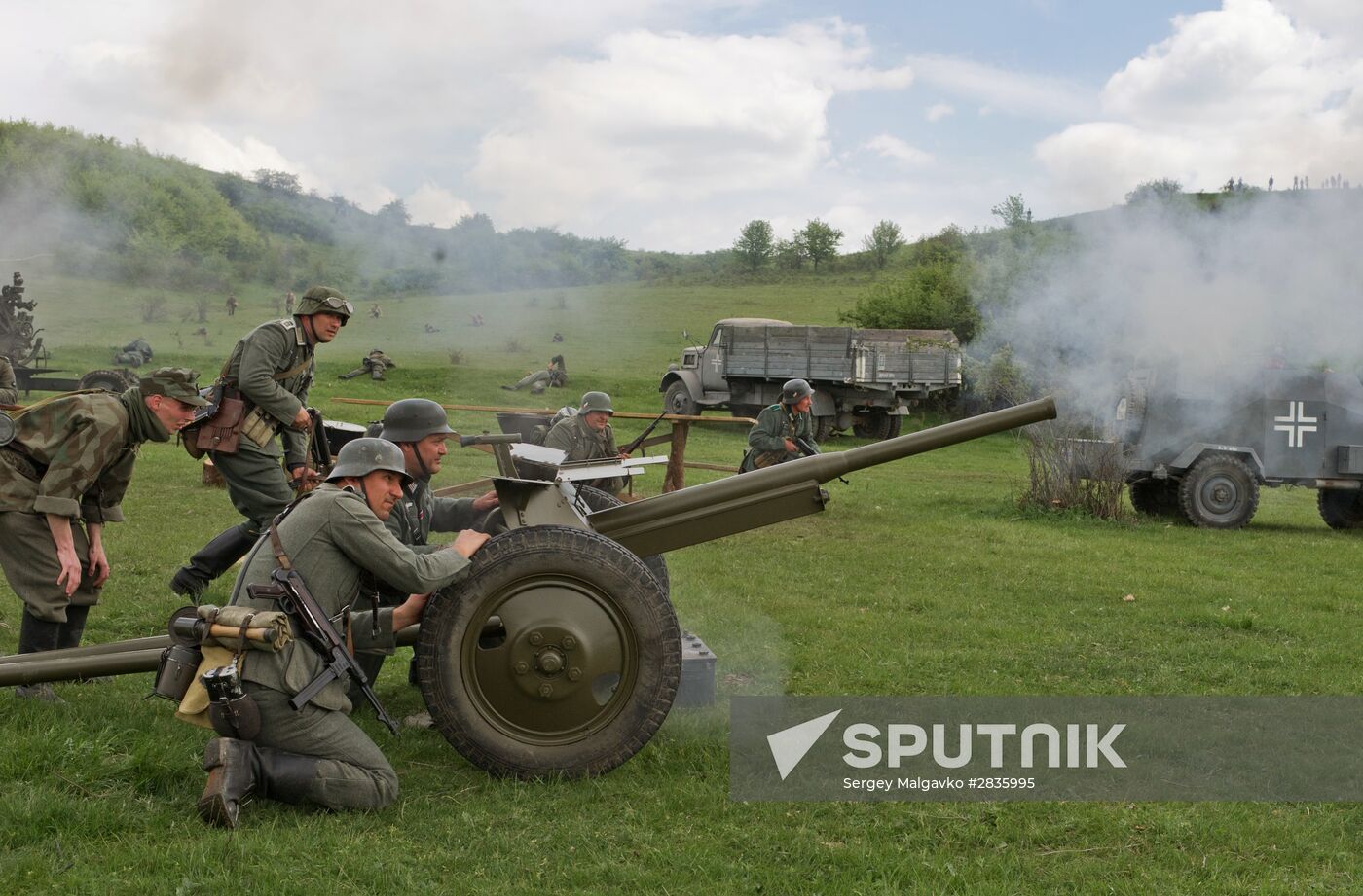 Liberation of Simferopol battles re-enacted