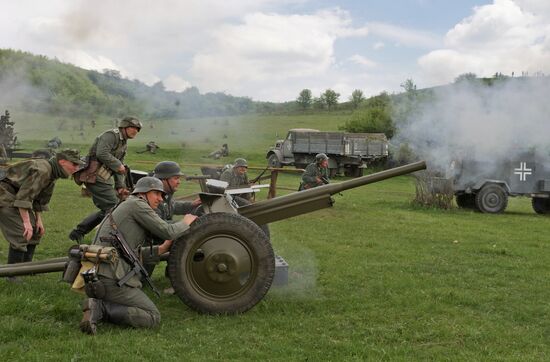 Liberation of Simferopol battles re-enacted