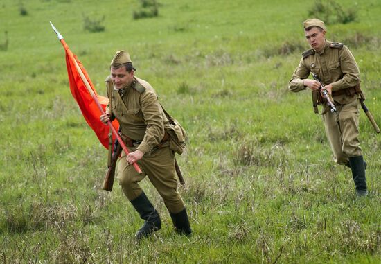 Liberation of Simferopol battles re-enacted