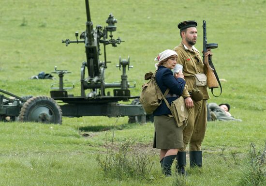 Liberation of Simferopol battles re-enacted