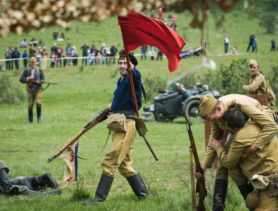 Liberation of Simferopol battles re-enacted