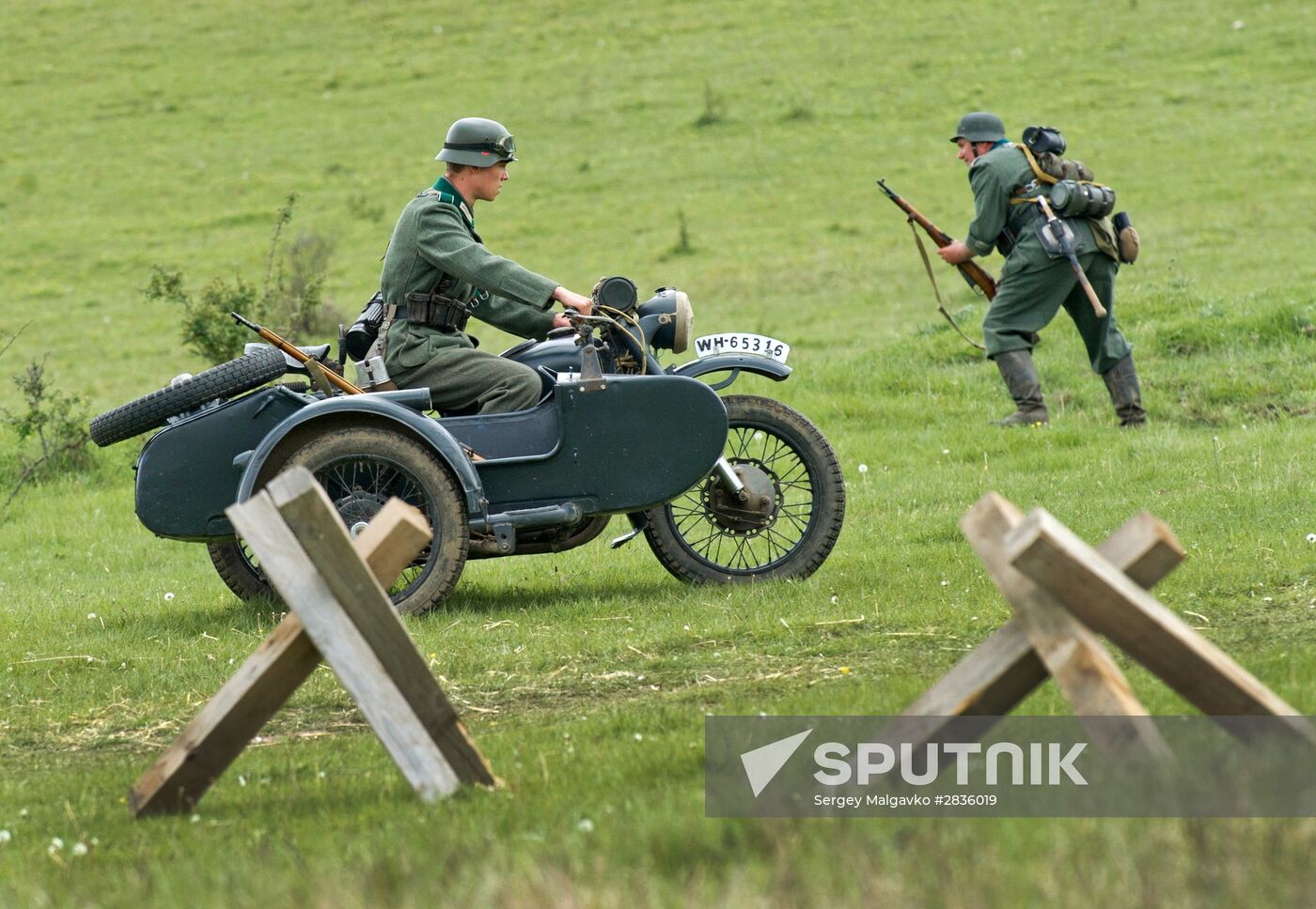 Liberation of Simferopol battles re-enacted