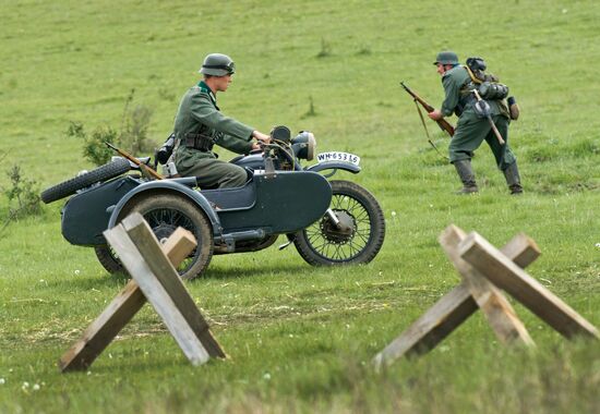 Liberation of Simferopol battles re-enacted