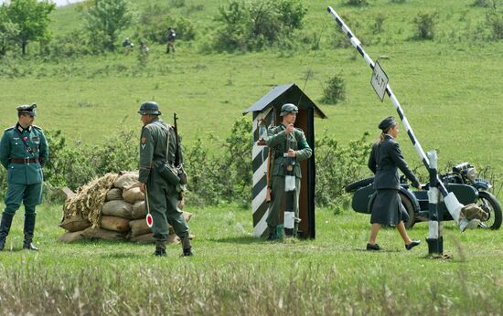 Liberation of Simferopol battles re-enacted