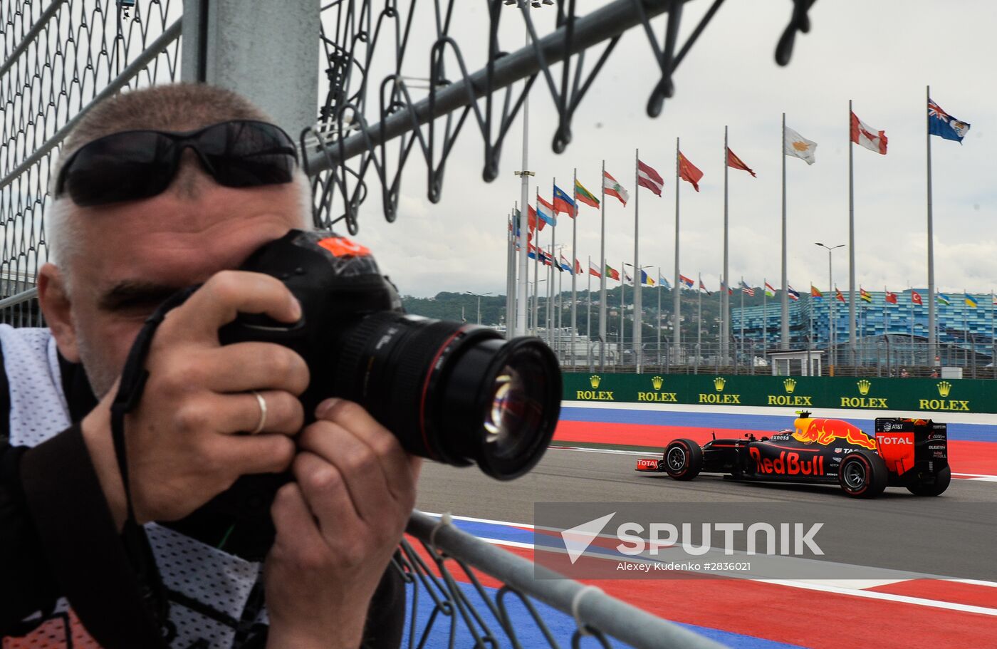 2016 Formula 1 Russian Grand Prix. Third practice session