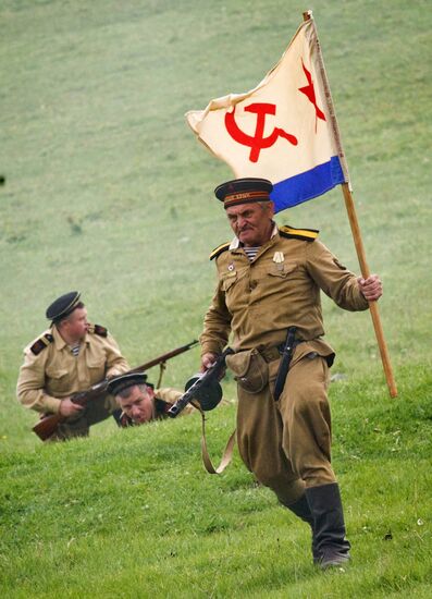 Liberation of Simferopol battles re-enacted