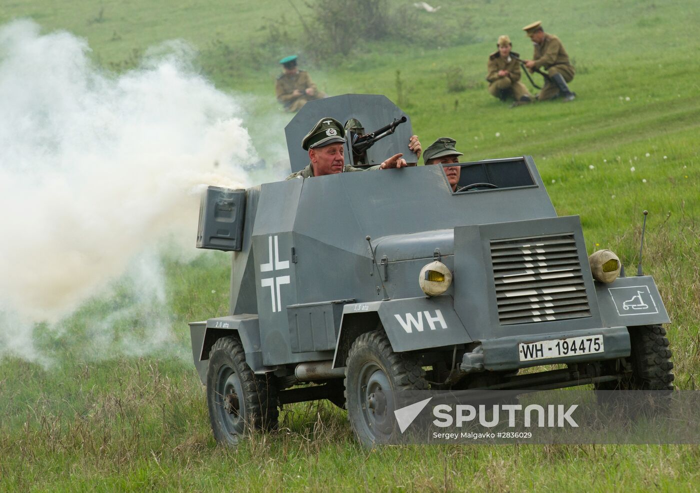Liberation of Simferopol battles re-enacted